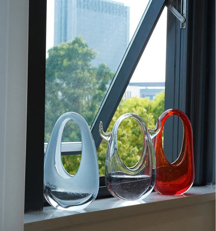 Raindrop - Modern Style Elegant, Luxury Glass Handbag