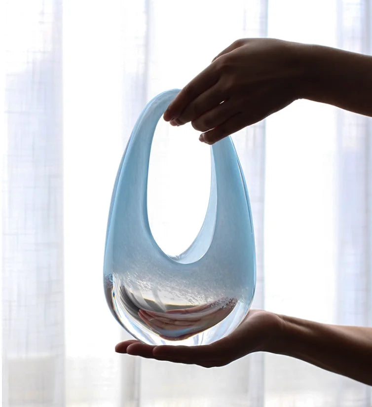 Raindrop - Modern Style Elegant, Luxury Glass Handbag