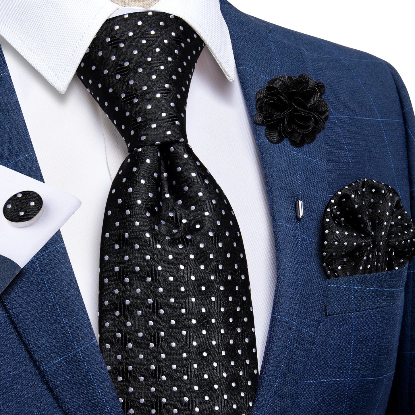 Eugene - Men's Paisley Silk Tie Set