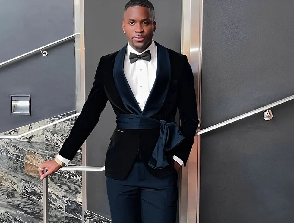 Smoke & Mirrors - Men's Smoking Jacket Two-Piece Tuxedo