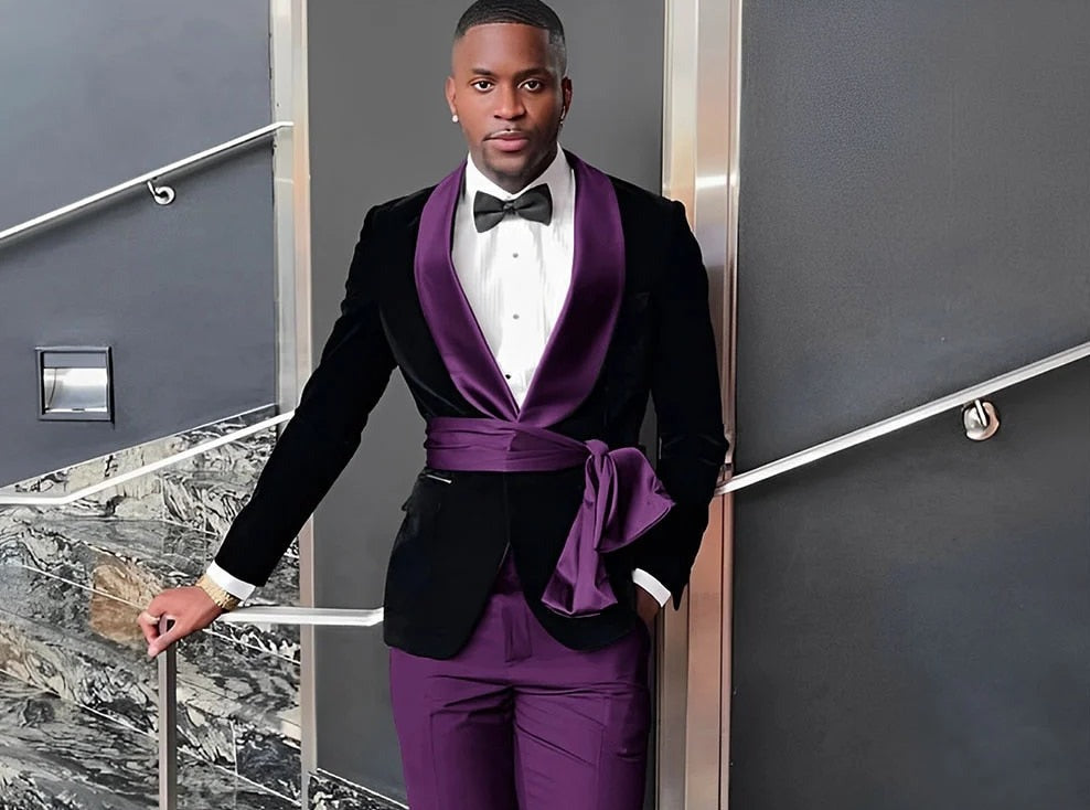 Smoke & Mirrors - Men's Smoking Jacket Two-Piece Tuxedo