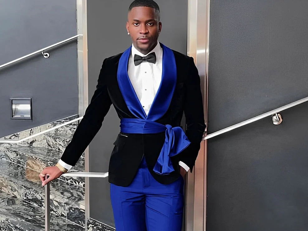 Smoke & Mirrors - Men's Smoking Jacket Two-Piece Tuxedo