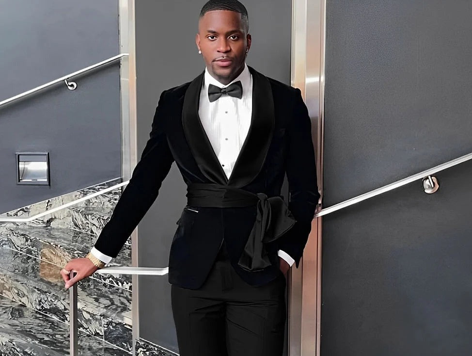 Smoke & Mirrors - Men's Smoking Jacket Two-Piece Tuxedo