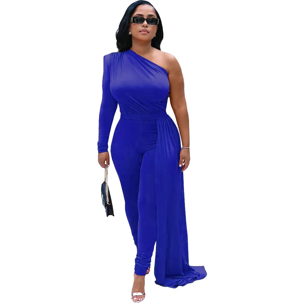That Girl's Got Swag - Off The Shoulder Jumpsuit