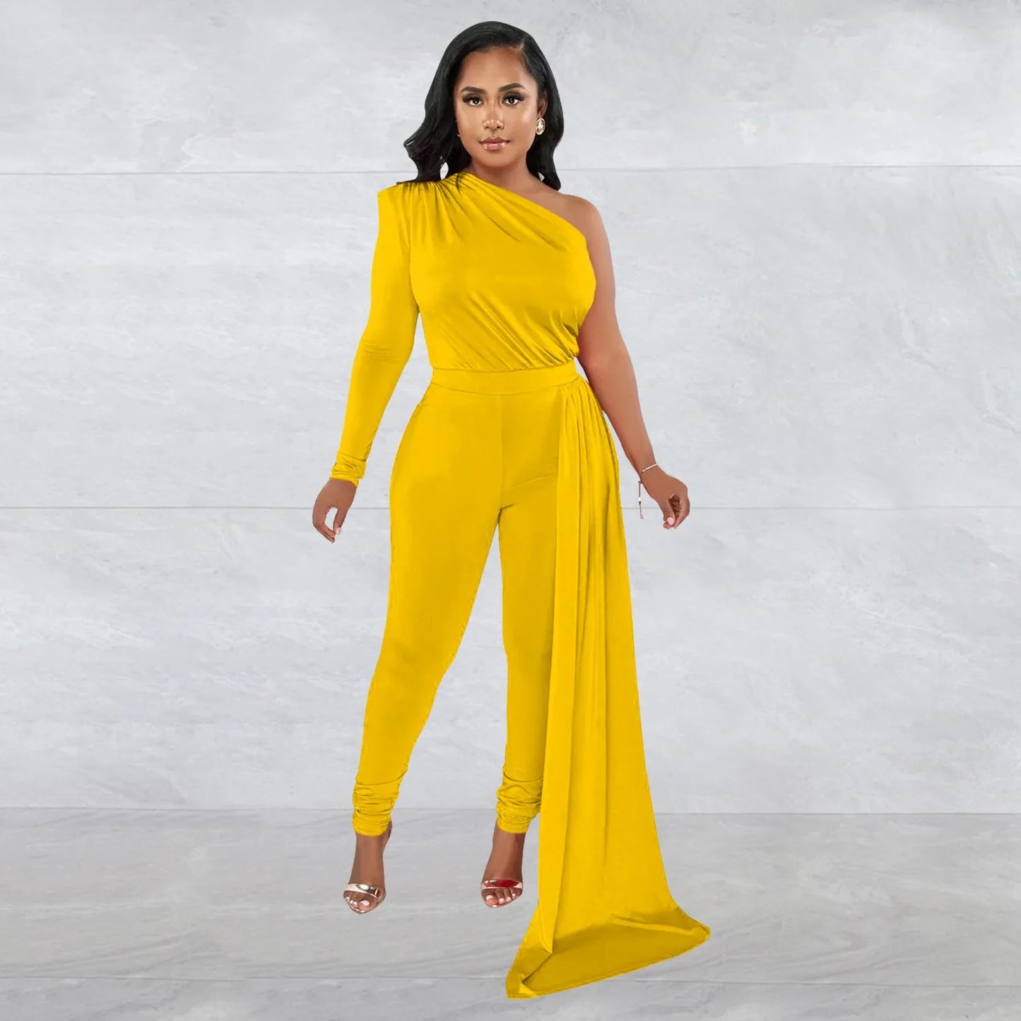 That Girl's Got Swag - Off The Shoulder Jumpsuit