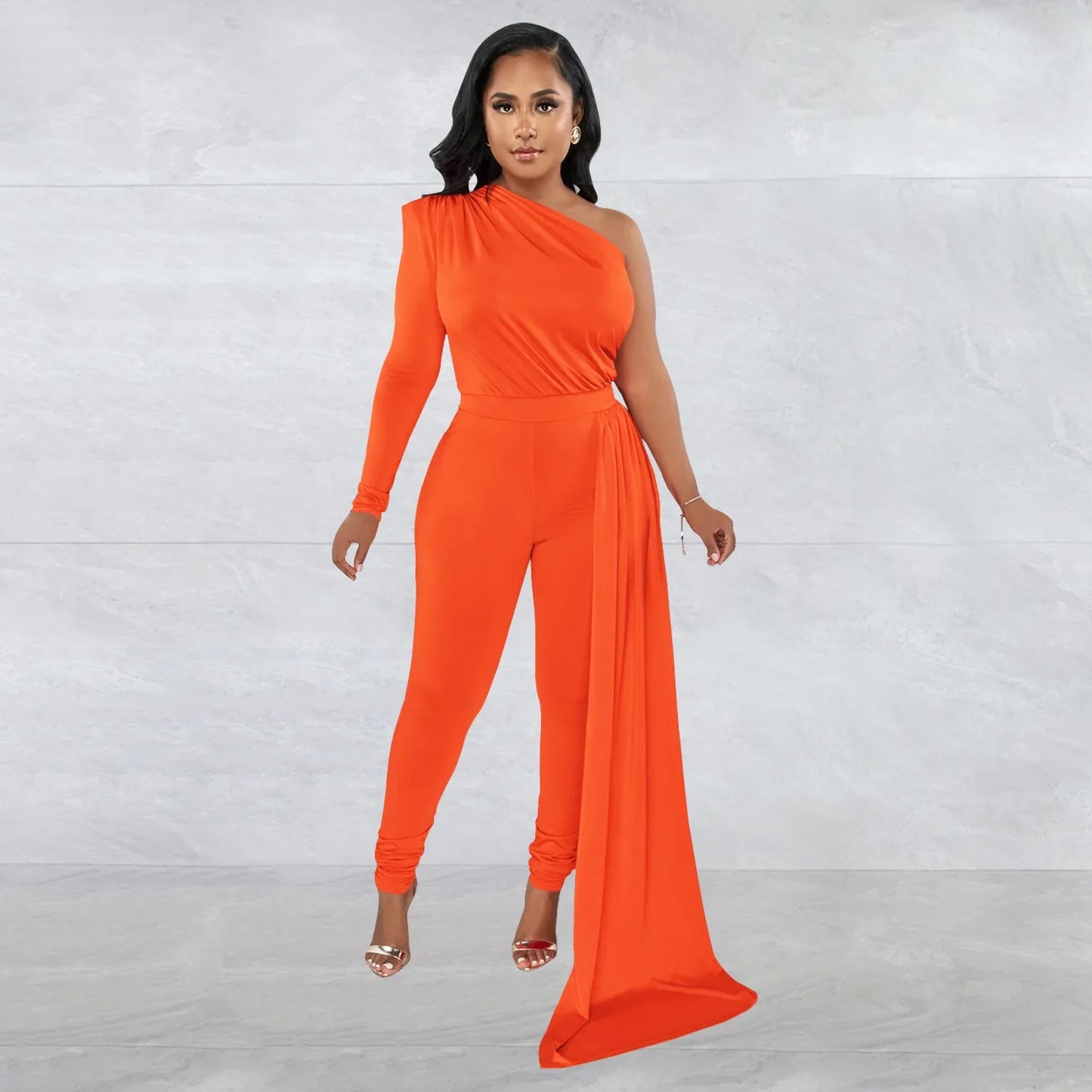 That Girl's Got Swag - Off The Shoulder Jumpsuit