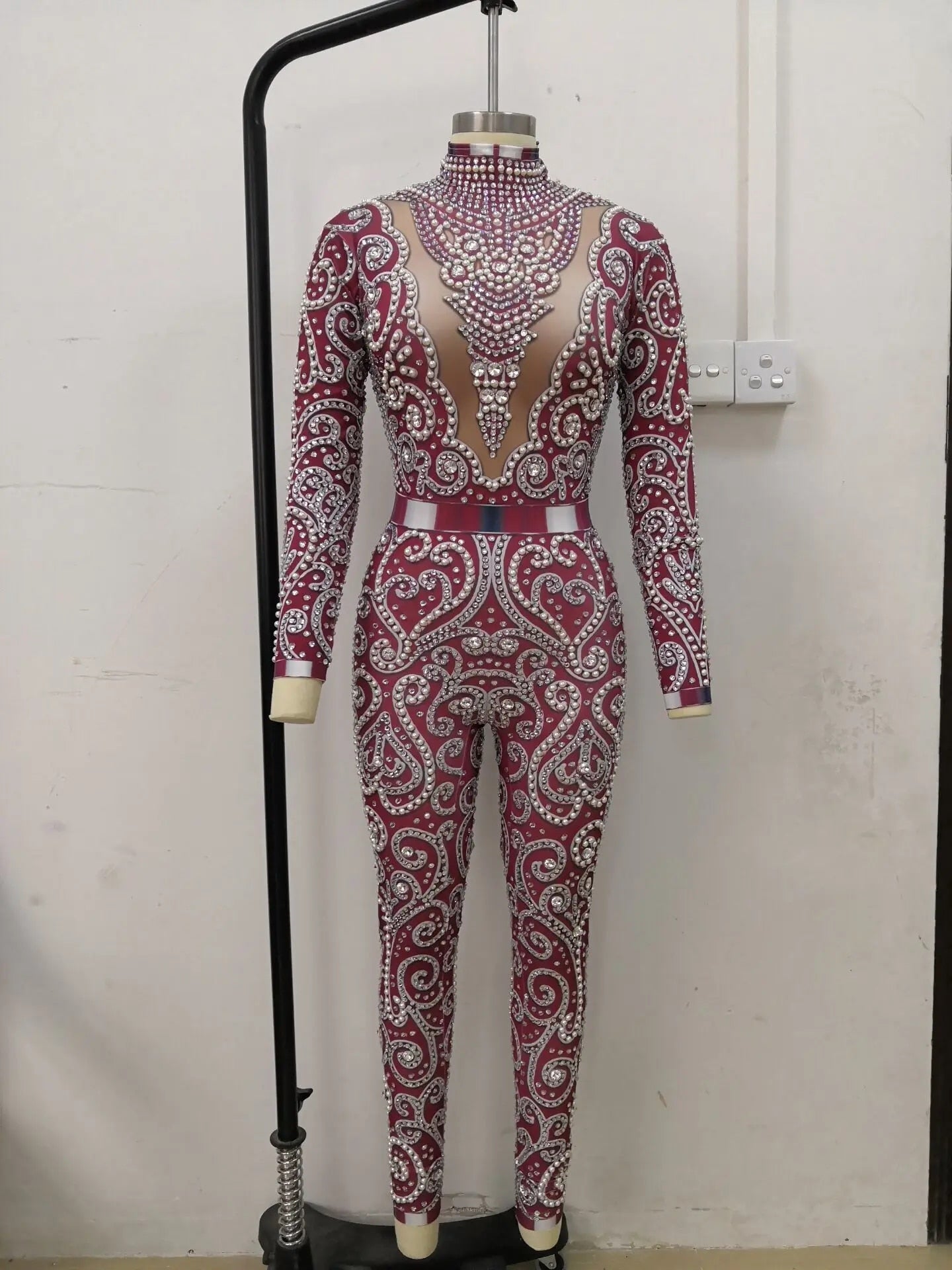 Baroque - Elegant Pearl Jumpsuit