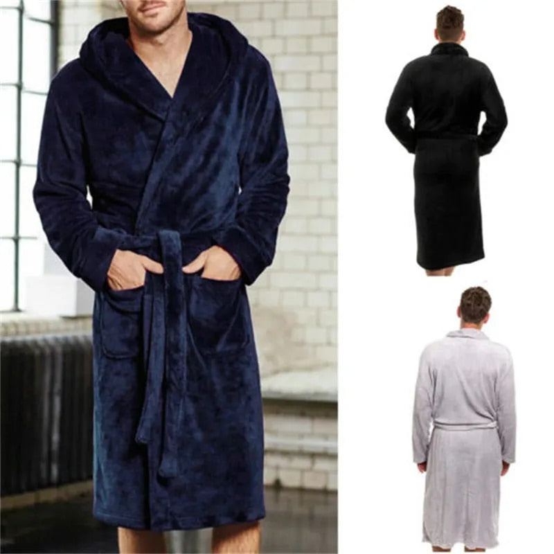 Men's Thirsty Bathrobe