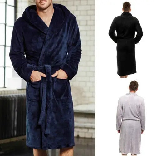 Men's Thirsty Bathrobe