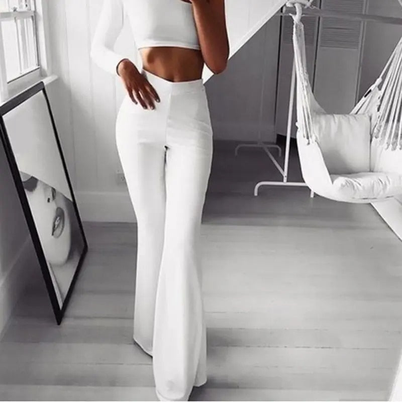 Stella - Sexy High-Waist Long Pants