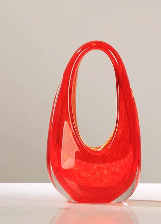 Raindrop - Modern Style Elegant, Luxury Glass Handbag