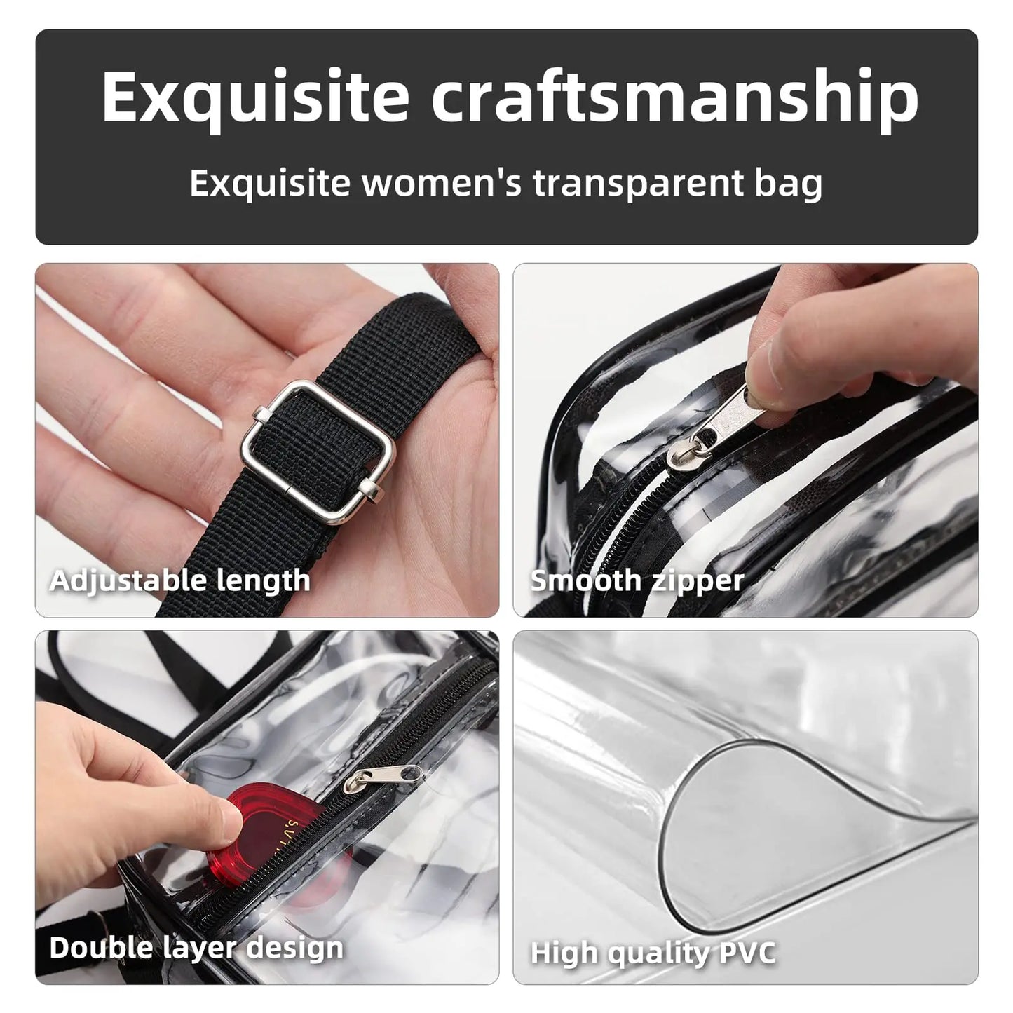 Women's Clear Shoulder Bag