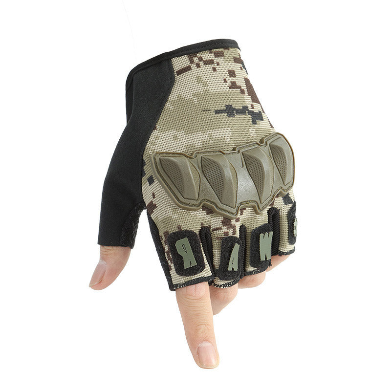 Military Half Finger Riding Gloves