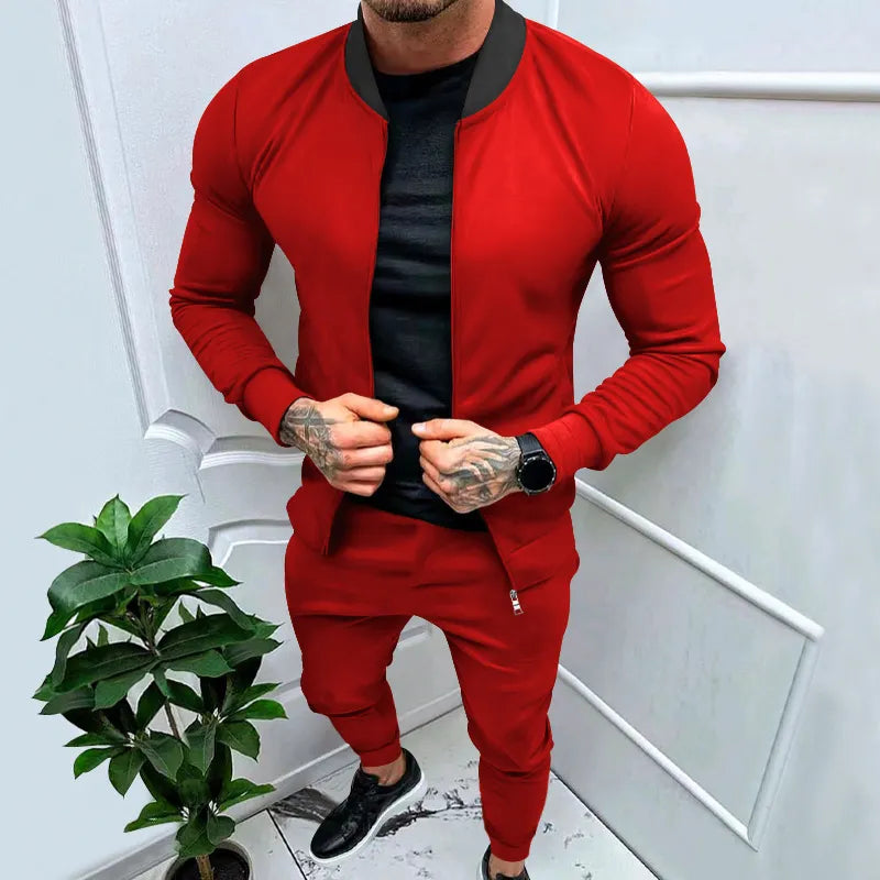 Sam - Men's Fashion Two-Piece Tracksuit