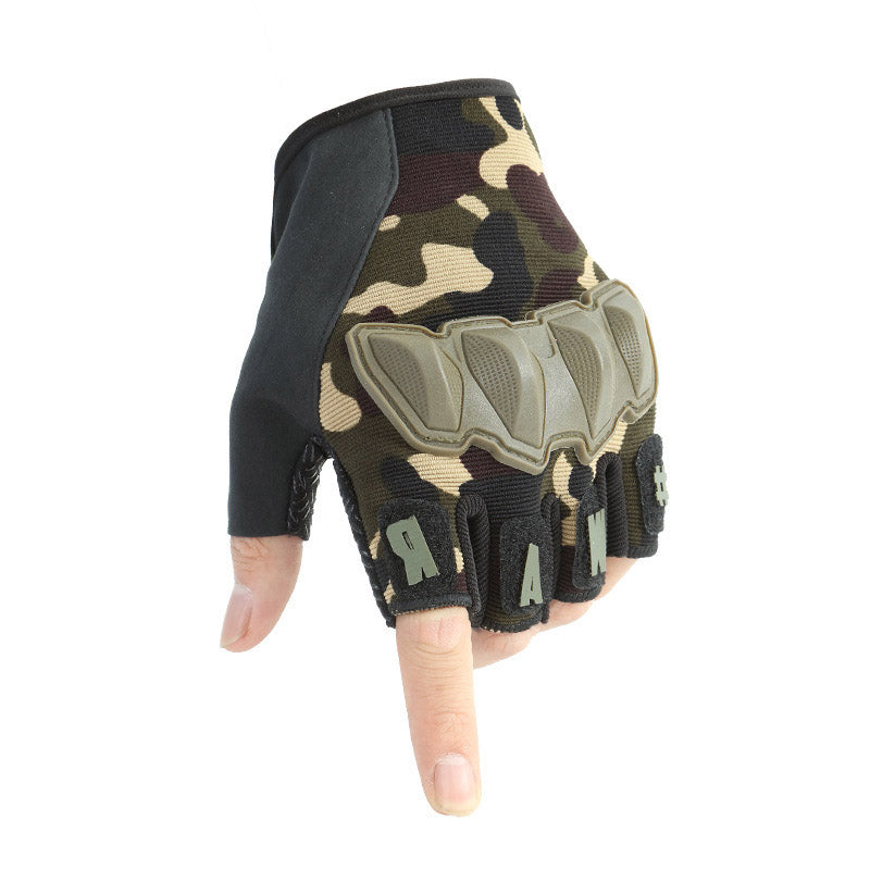 Military Half Finger Riding Gloves