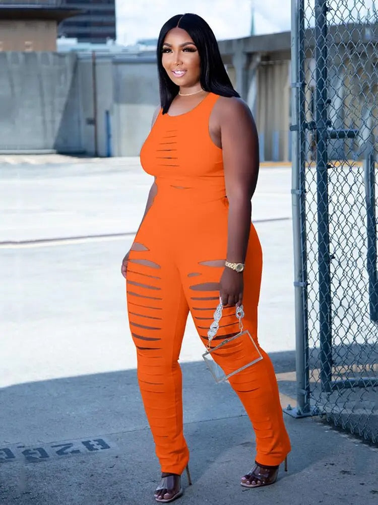Roxanne - Two-Piece Plus Size Set, Sleeveless  Top
