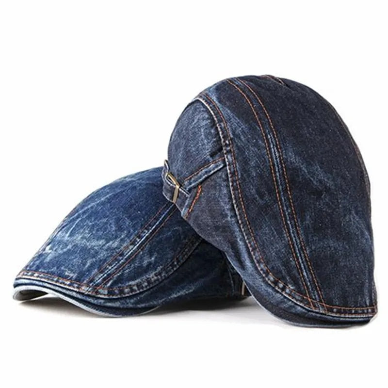 Four seasons Denim Solid Caps