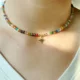 Arlo - Multilayer Boho Colorful Bead Chain Necklace