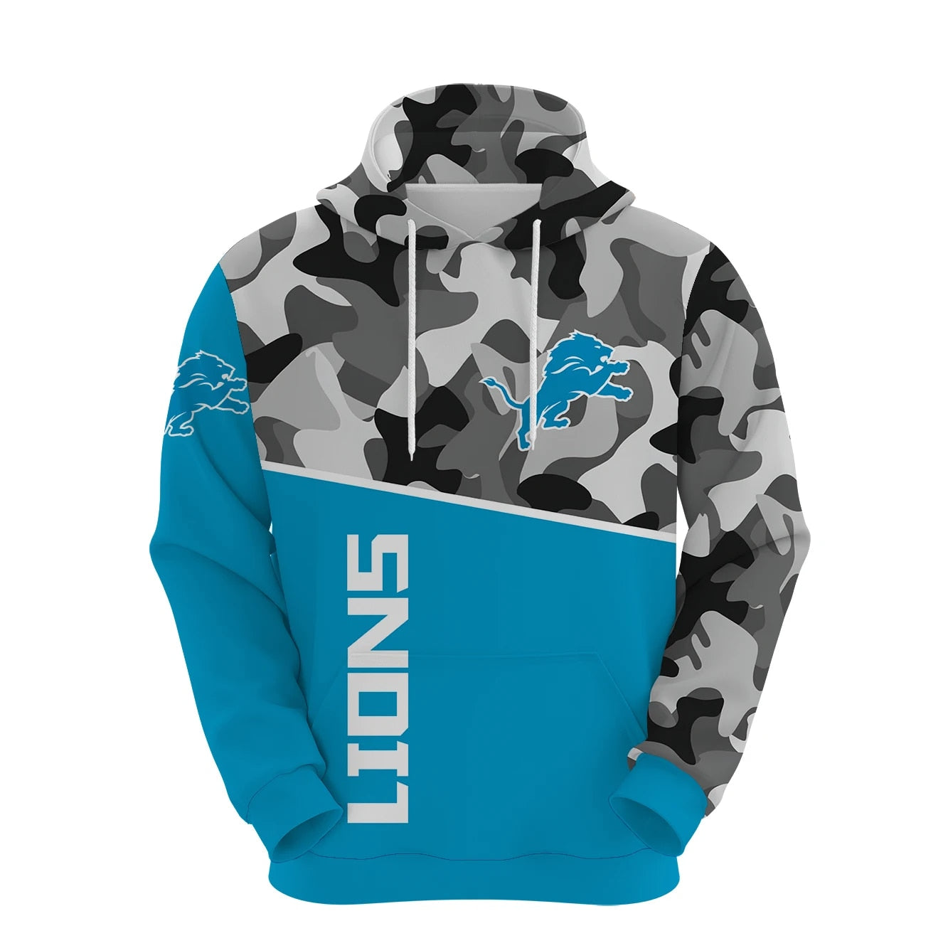 Untamed - 3D Printed Fashion Hoodie/Pullover