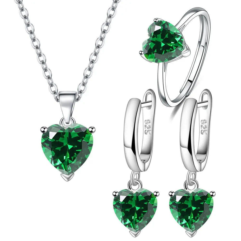 Women's Sterling Silver Jewelry Sets