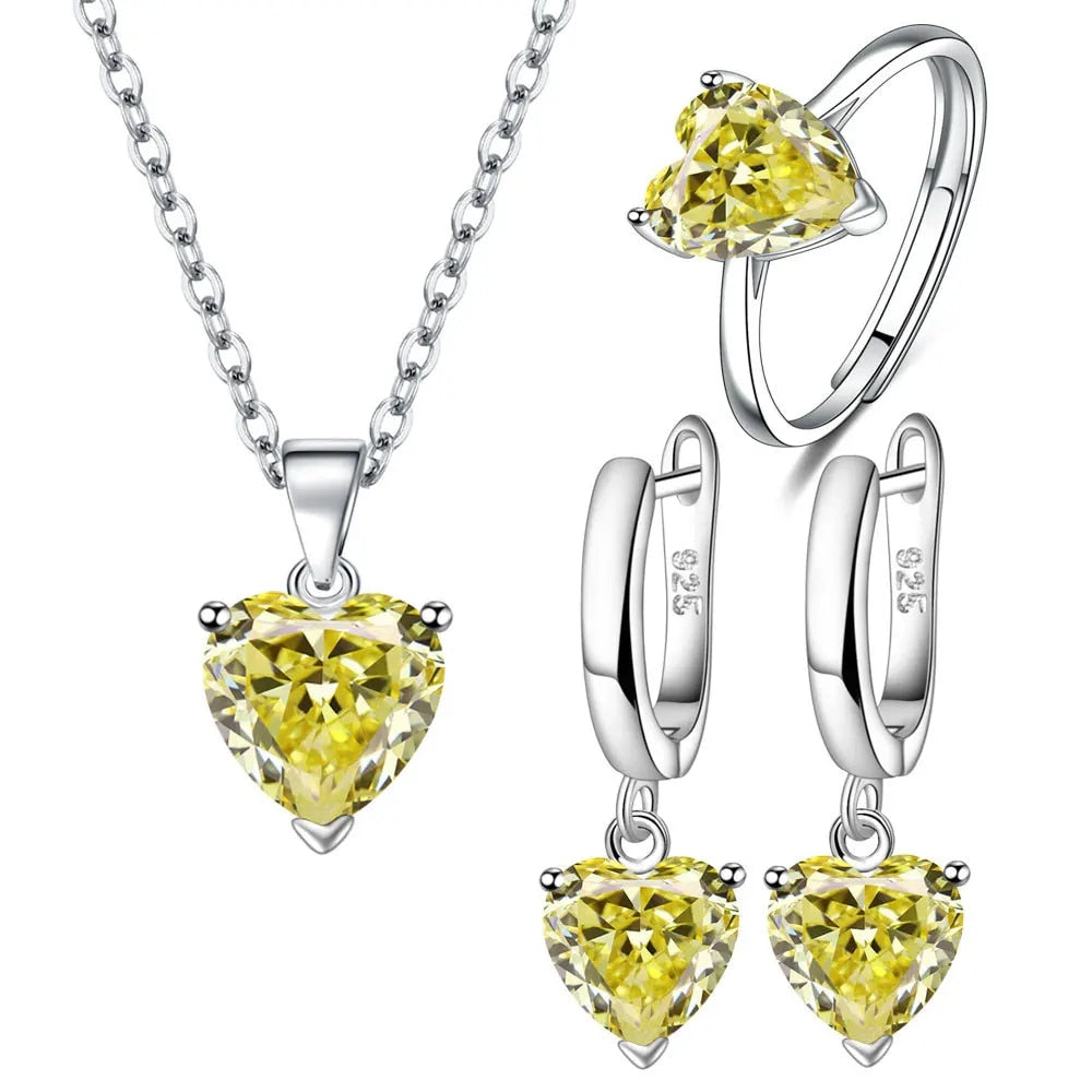 Women's Sterling Silver Jewelry Sets