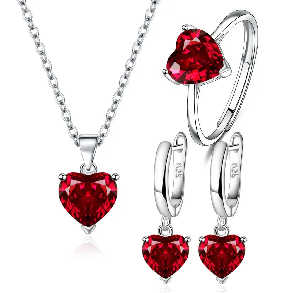 Women's Sterling Silver Jewelry Sets