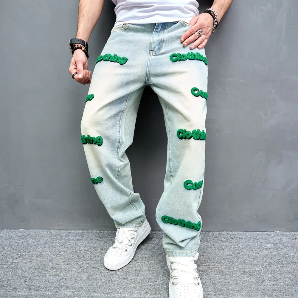 Men's Stylish Loose-Fit Jeans