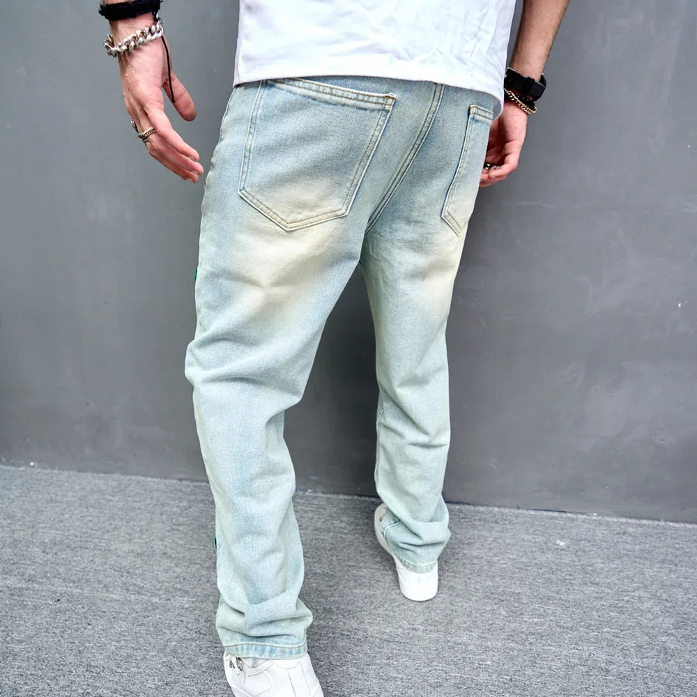 Men's Stylish Loose-Fit Jeans