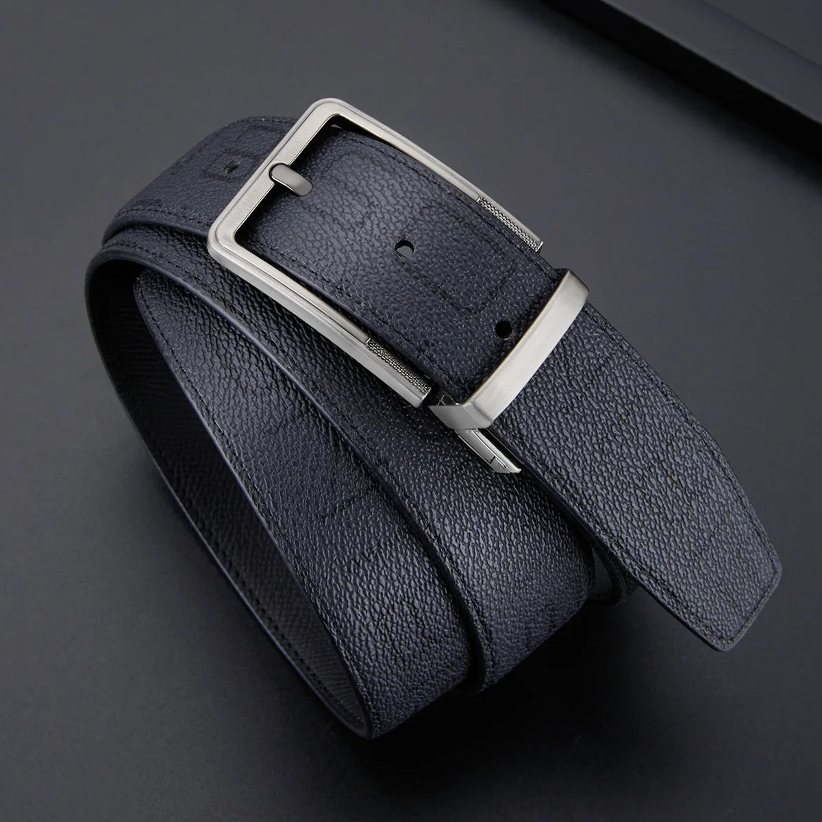 BISON DENIM Men Casual High Quality Belt Man Genuine Leather Belt Male Strap Luxury Trouser Jeans Dress Belt For Men