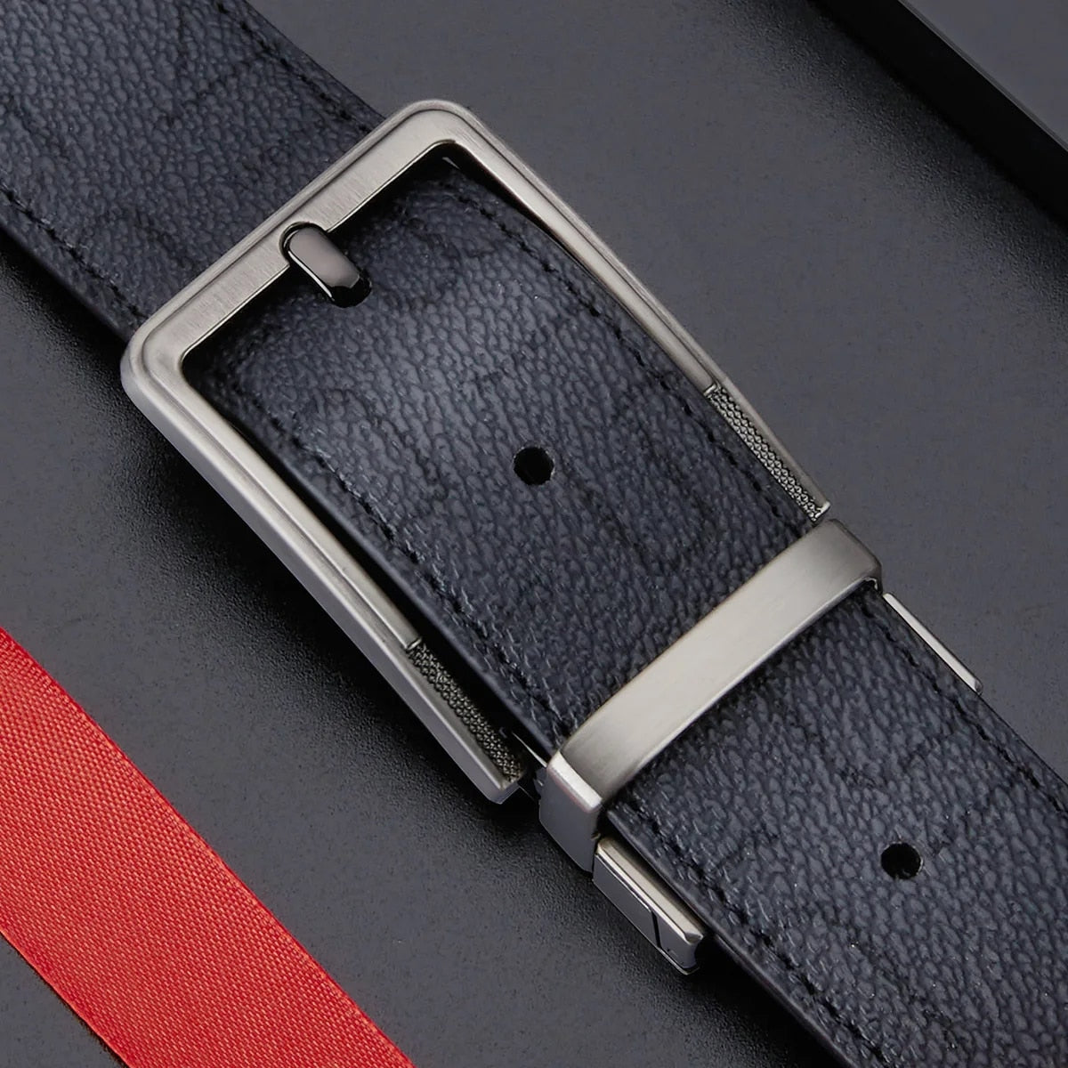 BISON DENIM Men Casual High Quality Belt Man Genuine Leather Belt Male Strap Luxury Trouser Jeans Dress Belt For Men