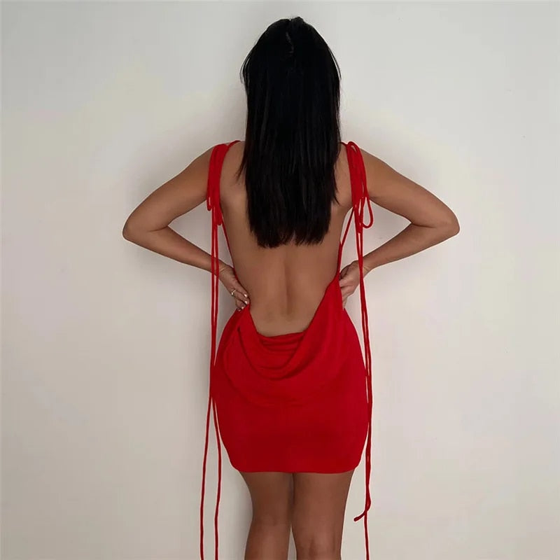 Baby Got Back - Backless Bodycon Maxi Dress