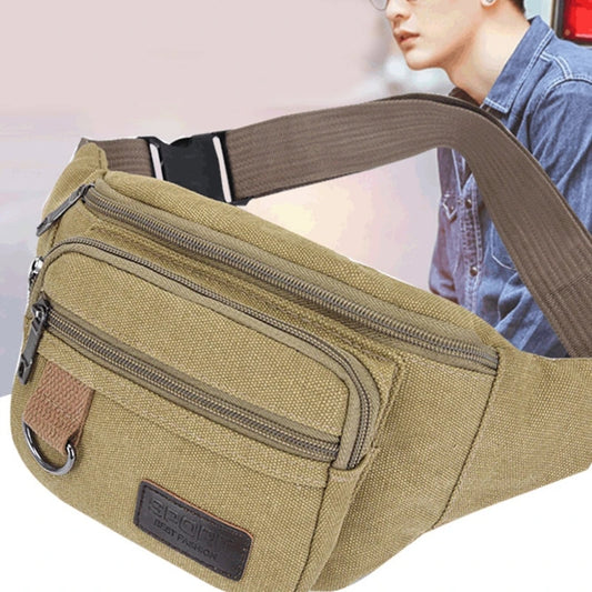 Unisex Canvas Chest Waist Bag