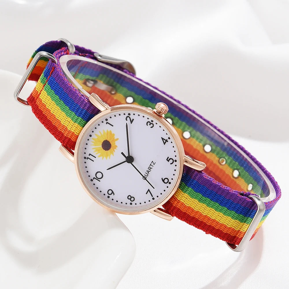 Women's Quartz Rainbow Watches