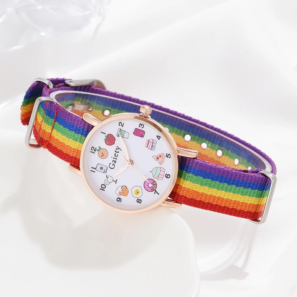 Women's Quartz Rainbow Watches