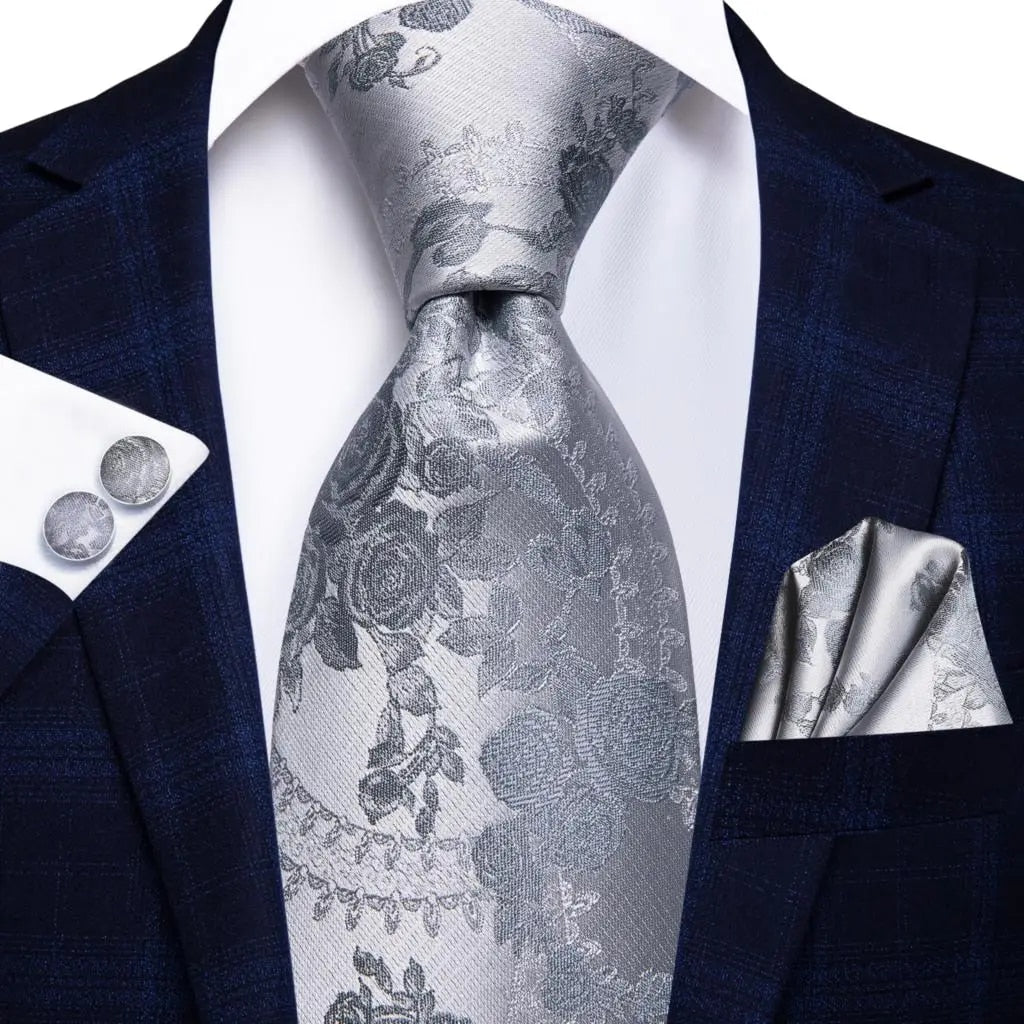 Gravata - Silk Designer Tie Set