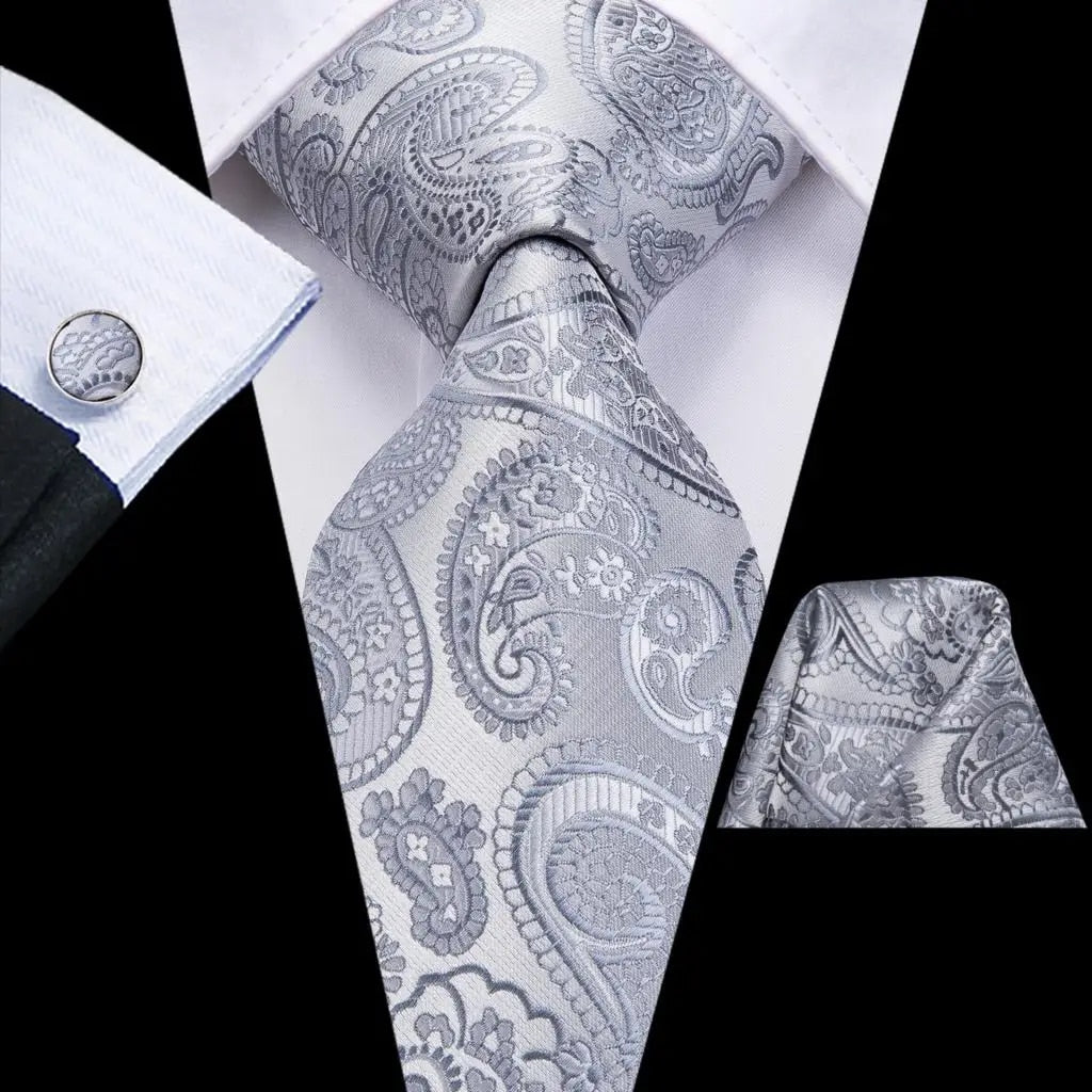 Gravata - Silk Designer Tie Set