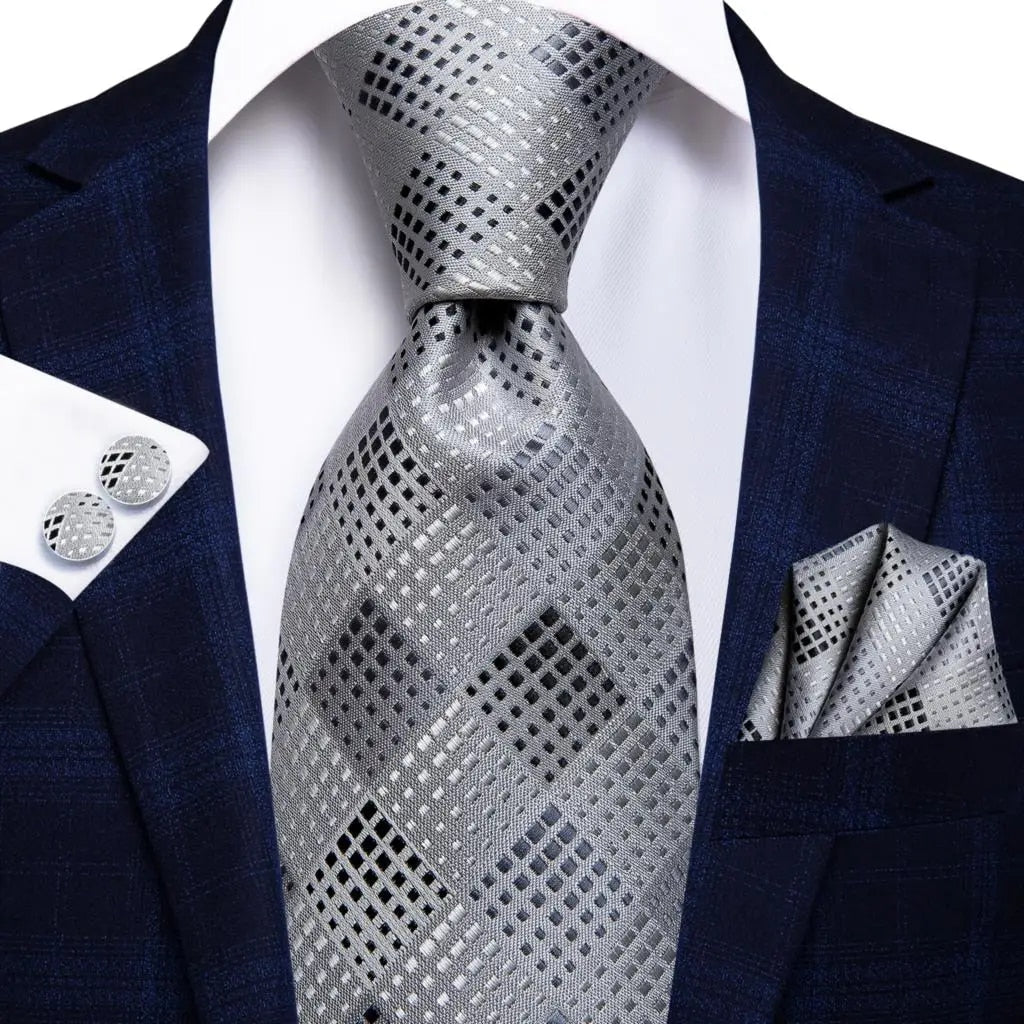 Gravata - Silk Designer Tie Set