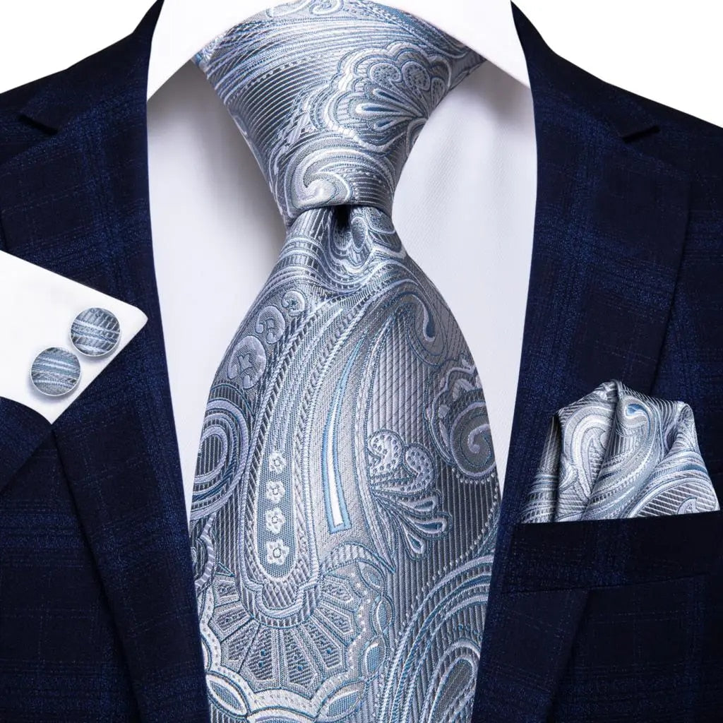 Gravata - Silk Designer Tie Set