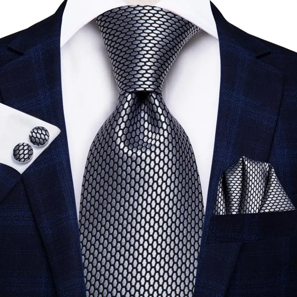 Gravata - Silk Designer Tie Set