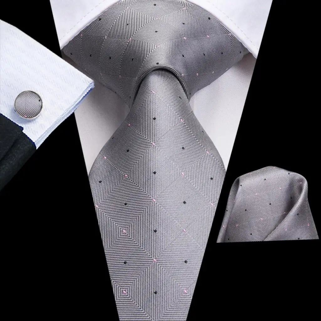 Gravata - Silk Designer Tie Set