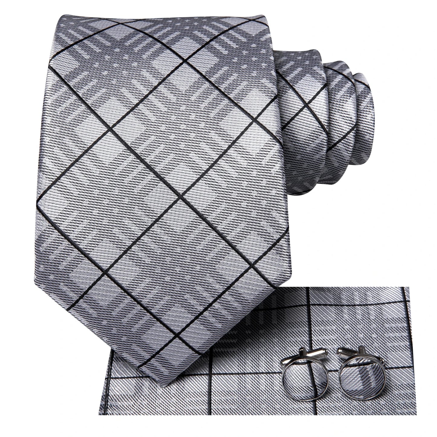 Gravata - Silk Designer Tie Set