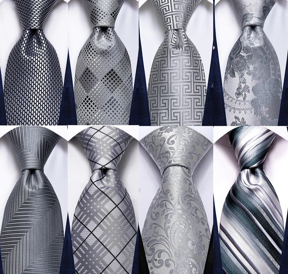 Gravata - Silk Designer Tie Set