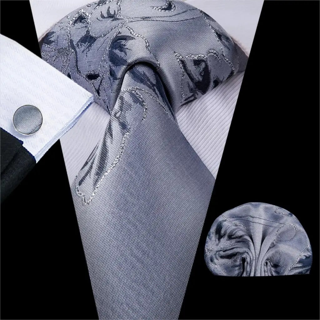 Gravata - Silk Designer Tie Set