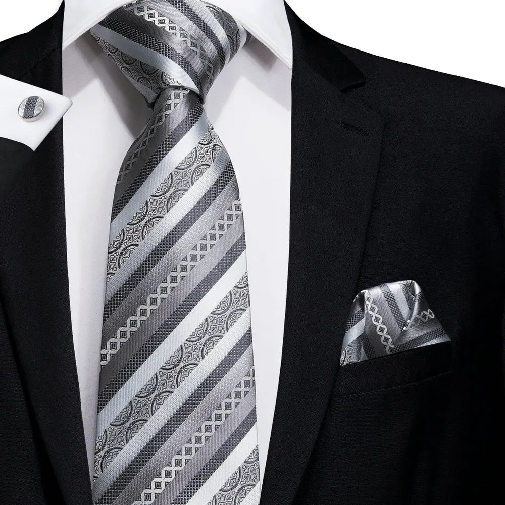 Gravata - Silk Designer Tie Set