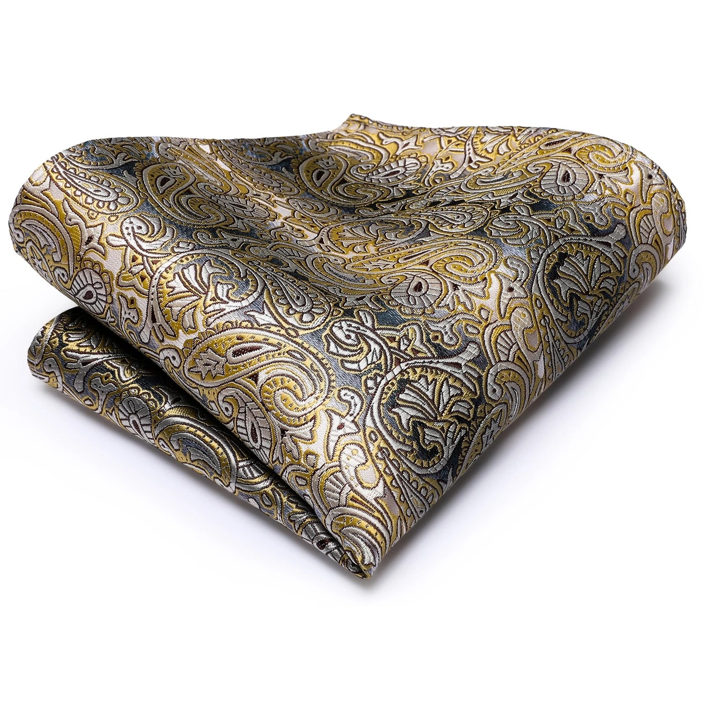 Men's Silk Paisley Tie Set
