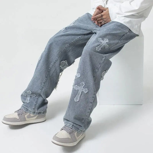 Urban Straight-Legged Jeans