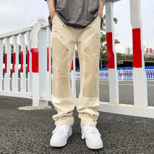 Urban Style Straight Leg Cargo Pants