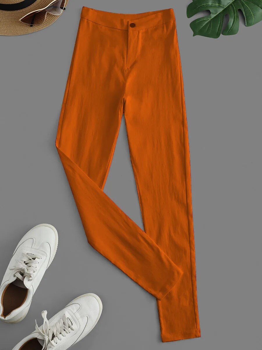 Tangy - High-waisted Skinny Pants