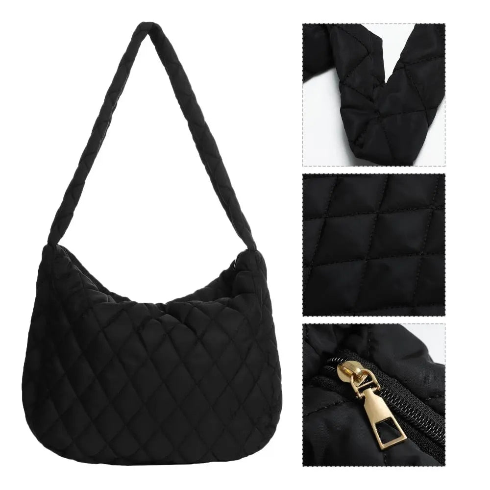 Nellie - Large Capacity Quilted Tote Bag