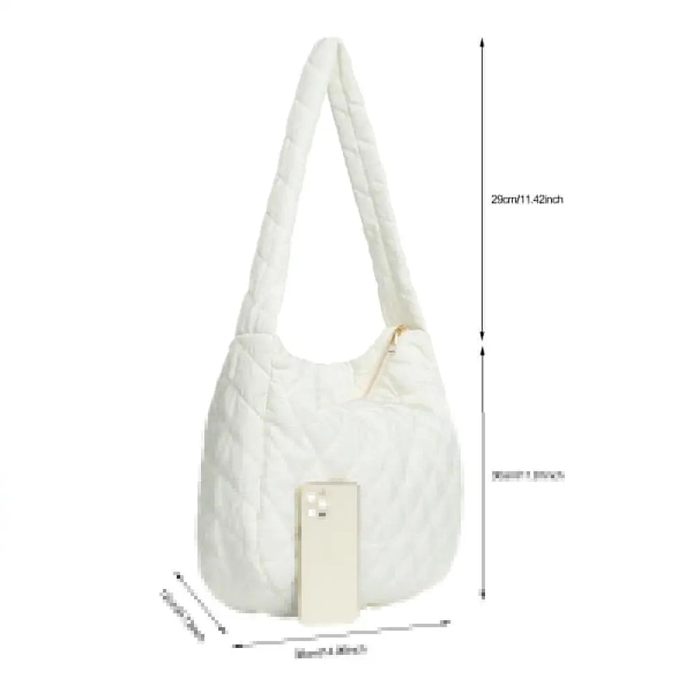 Nellie - Large Capacity Quilted Tote Bag